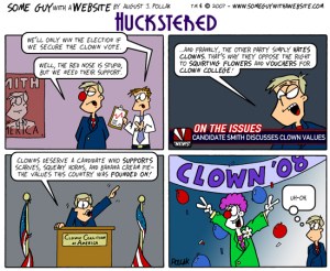 Huckstered, by August J. Pollak