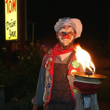 Jusby with the flaming pie