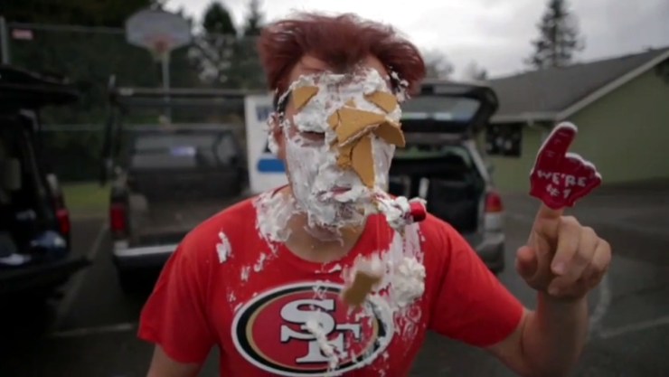 Supporting the 49ers is dangerous in a Seahawk town